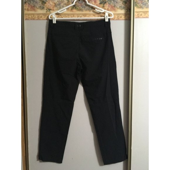 Oakley 31 Black Regular Fit Take Pro 3.0 Athleisure Casual Performance Golf Pant - Picture 1 of 4